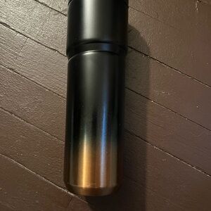 Starbucks Black and Copper Bronze Travel Mug